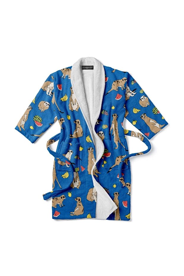 Bathrobe - Mirket Patterned - 1