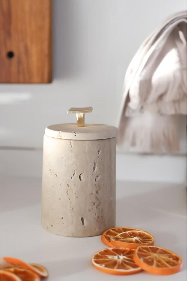 Marble Travertine Ela Spice Rack