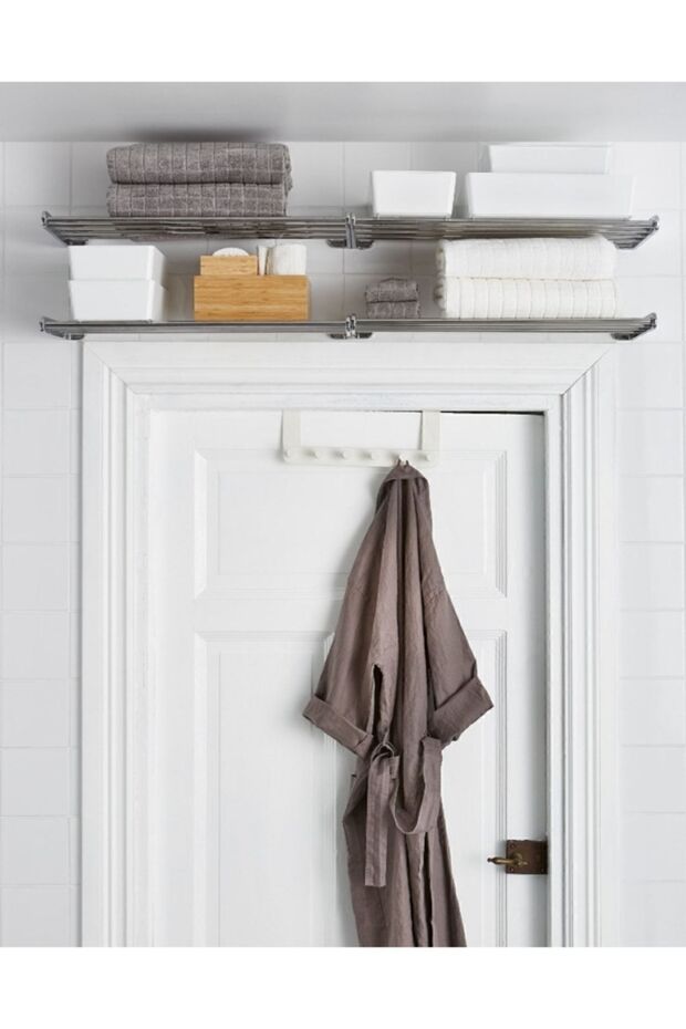 Enudden Kapı Arkası Askı Trendexpress Beyaz Çelik 0001 - 2