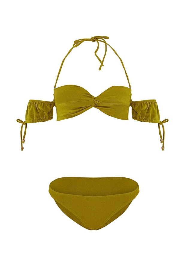 Straplez Bikini Takımı - 1