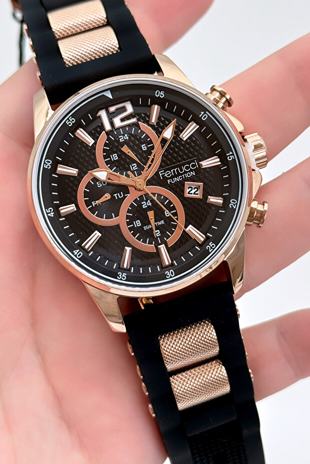 Function Silikkon Kordon Erkek Kol Saati - 3