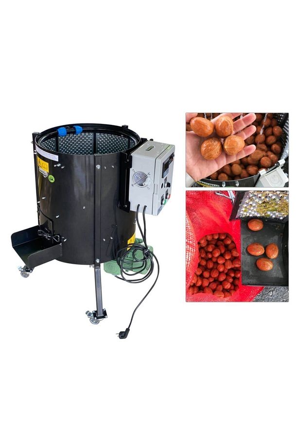 Cks80d Ceviz Soyma Makinası Devir Ayarlı 80 Litre - 2