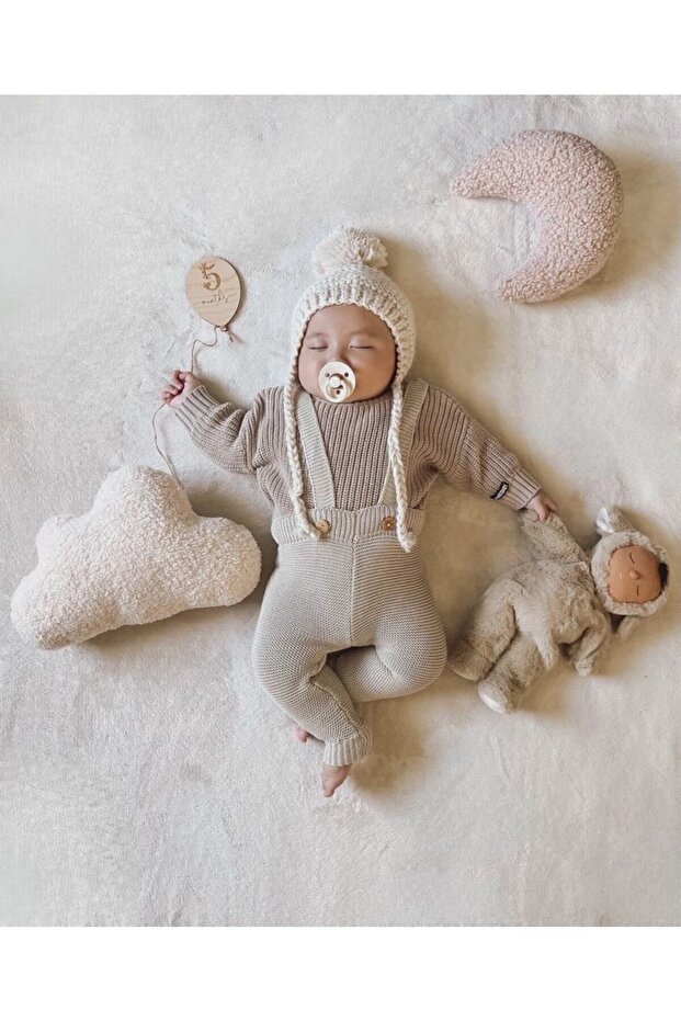 Teddy Bulut Yastık Krem - 4