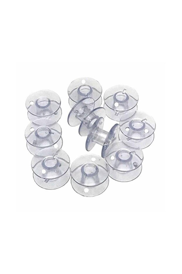 Rolă de plastic 10 buc |   Transparent - 1