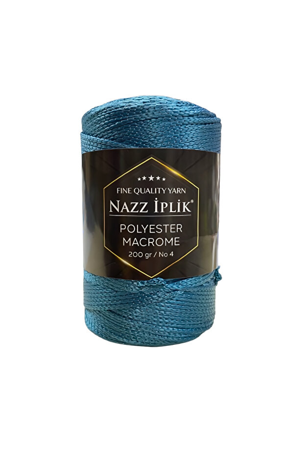 خيوط بوليستر مكرامية للحياكة اليدوية 200 جرام - 1