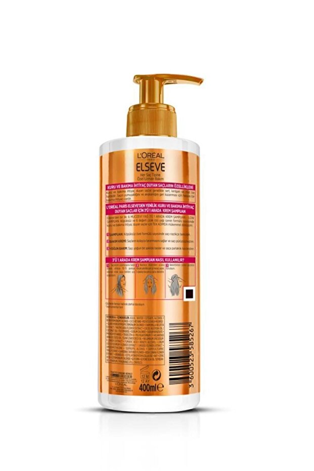 L'oréal Paris 6 Mucizevi Yağ 3'ü 1 Arada Krem Şampuan - 2