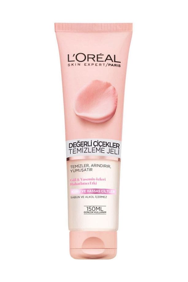 Değerli Çiçekler Hassas Ciltler için Yüz Temizleme Jeli 150 ml 3600523450589 - 1