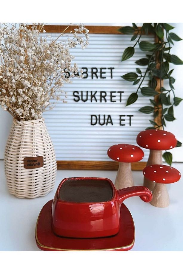 3 Lü Set Kırmızı Uğurlu Mantar - 1