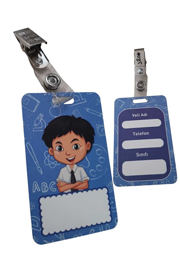 (2 Pieces) Student Name Badge Holder