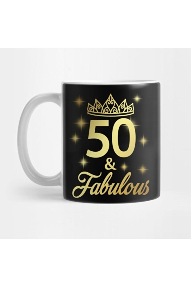 50 and Fabulous Cup, Gift, Dowry, Presentation Holder