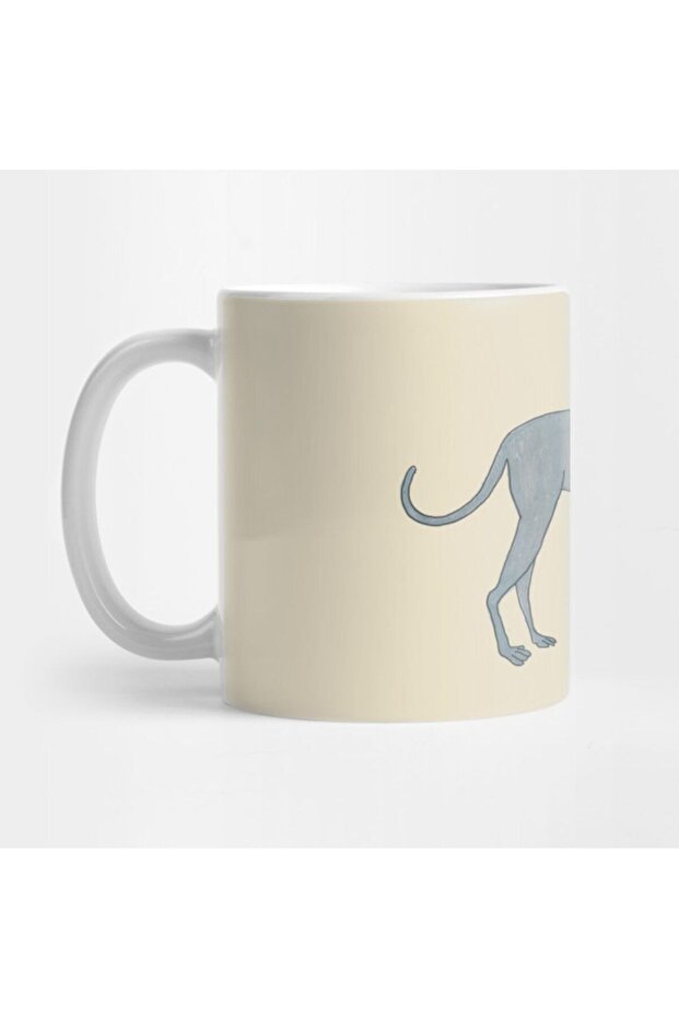 Greyhound in a Sweater Mug, Gift, Dowry, Presentation Holder