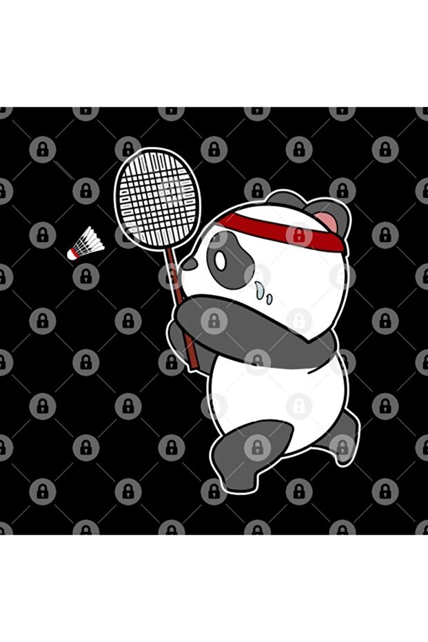 كأس كرة الريشة بنمط الباندا - هدية ومهر وعرض - 3