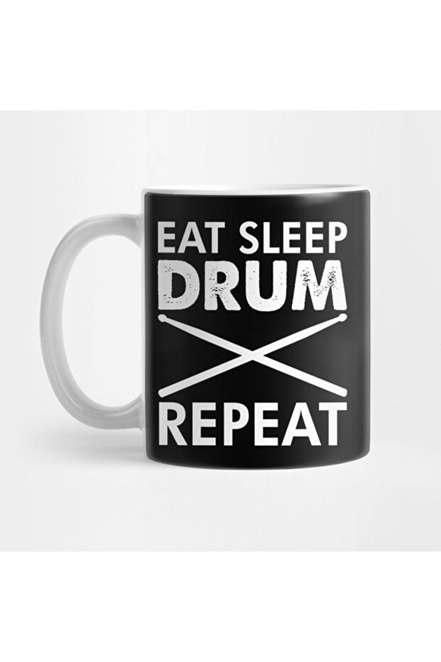 Floating Drummer - Eat Sleep Drum Repeat, Gift and Presentation Marchendrum