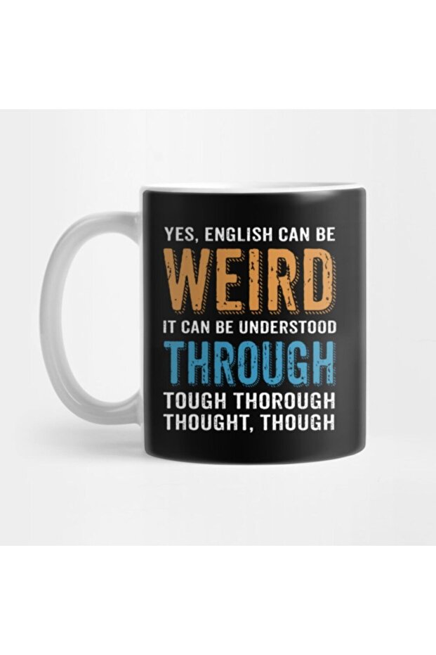 Weird Funny Mug for Grammar Teacher - Gift, Dowry and Presentation