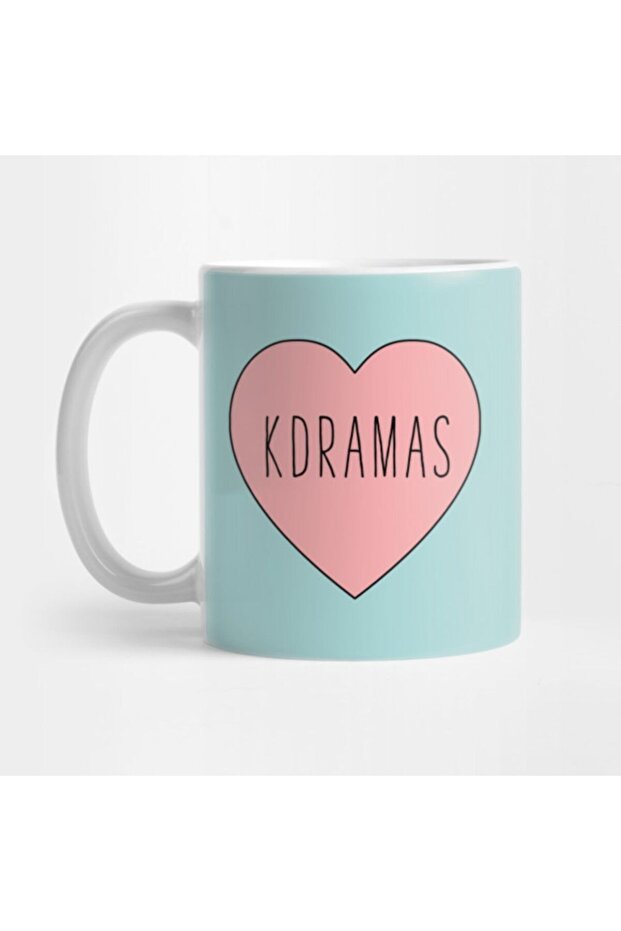 I Love Kdramas Heart Cup, Gift, Dowry, Presentation