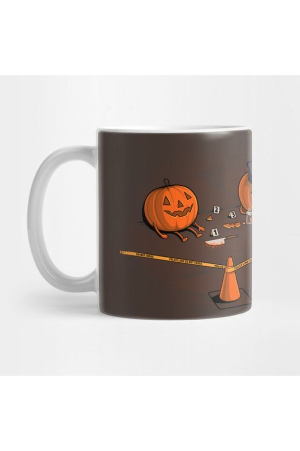 Halloween Crime Mug, Gift, Dowry, Presentation Holder