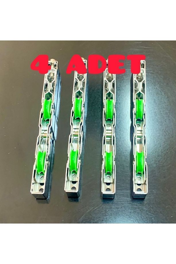 4 Adet Yeşil Sürme Tekeri - 2