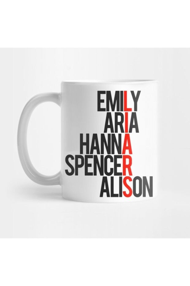 Pretty Little Liars Cast Mug, Gift, Dowry, Presentation Holder