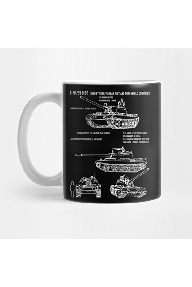 T54 T55 Russian Lightweight Sherp Presentation Holder - Mug, Gift, Dowry