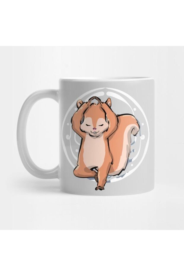 Yoga Spiritual Squirrel - Gift and Presentation Pet Mug