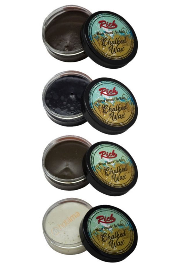Chalked Wax 50 ml 4'lü Set