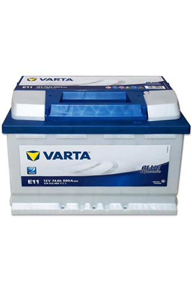 Akü 12v 74 Ah Amper 680a E11 2025 Üretim - 1