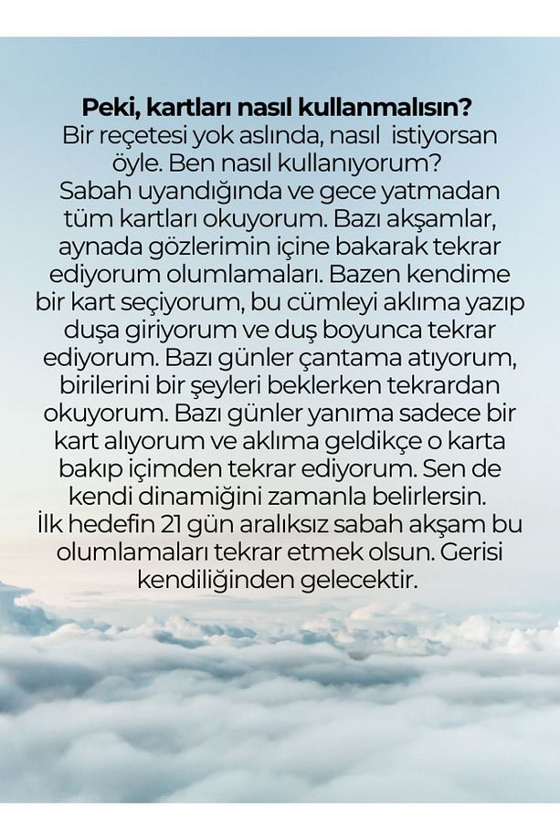 1 1 1 Manifest Olumlama Kartları - 6