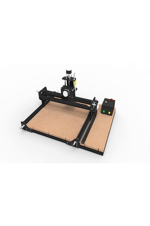E-sat M5 Model 5050 Serisi Masaüstü Cnc Router Makinesi Imalat Için Bilgisayar Destekli - 4