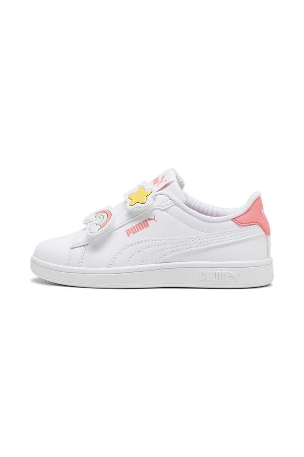 Puma Smash 3.0 Badges Çocuk Spor Ayakkabı - 1