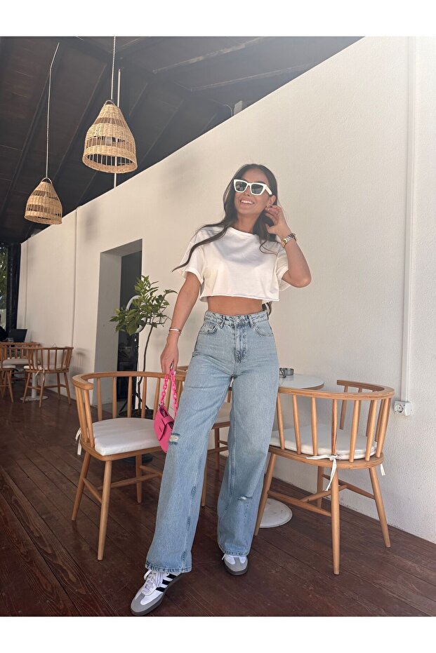 Yırtıklı jean - 4