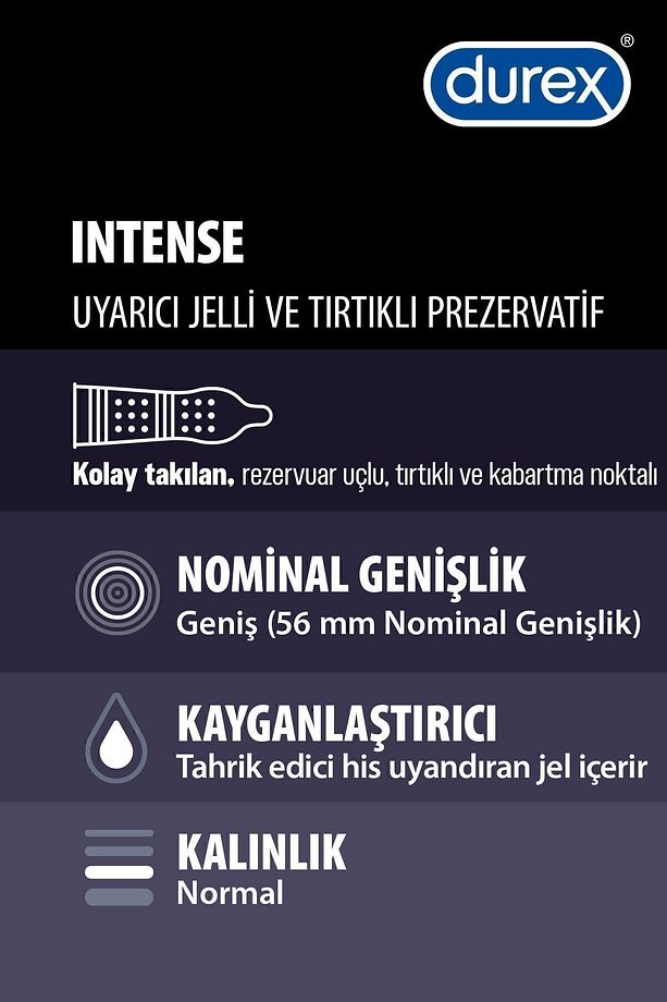 Little Devil Titreşimli Halka + Intense Prezervatif 10'lu - 2