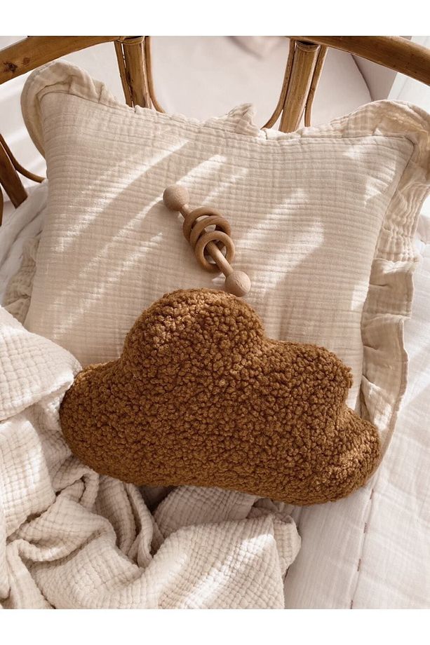 Teddy Bulut Yastık Camel - 1