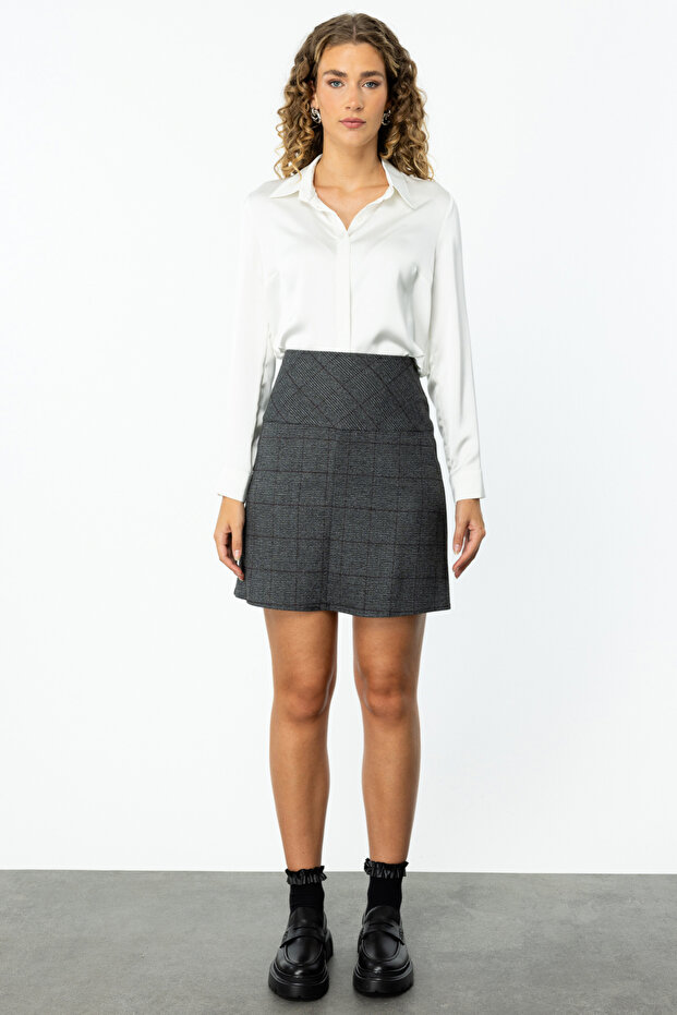 Ekoseli Mini Etek - 2