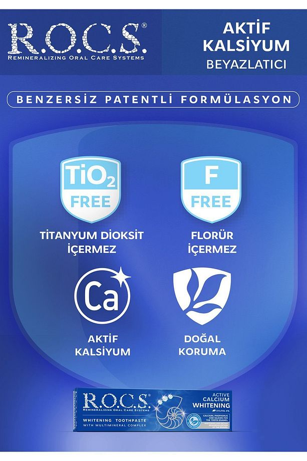 Aktif Kalsiyum Beyazlatıcı Diş Macunu – 94g - 4