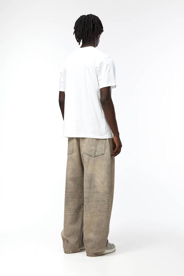 3’lü basic regular fit t-shirt paketi - 3