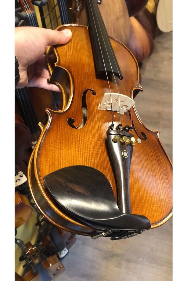 Swing Sv-544 Keman El Yapımı Seviyesi 4/4 Ölçü Tam Set - 4