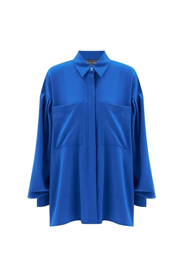 Cepli Balon Kol Gömlek - 5