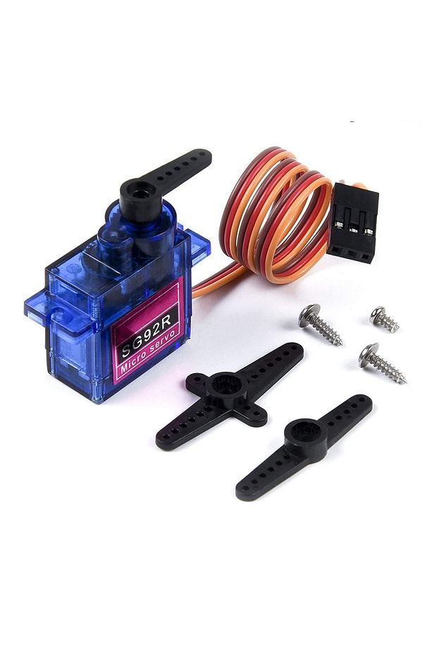 Tower Pro Sg92r 12gr Micro Servo Motor 2.5kg 4,8v Plastik Dişli Dijital Dıy Robot Rc Uçak Rc Araba - 5
