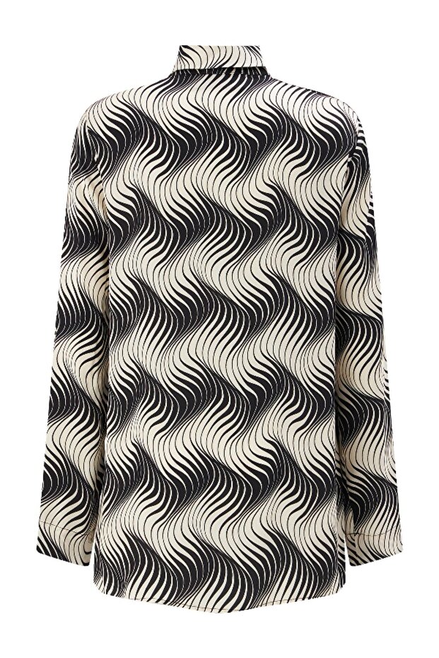 قميص فيسكوز منقوش - 8