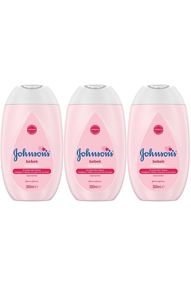 Johnsons Baby 300ml Baby Lotion - Set of 3