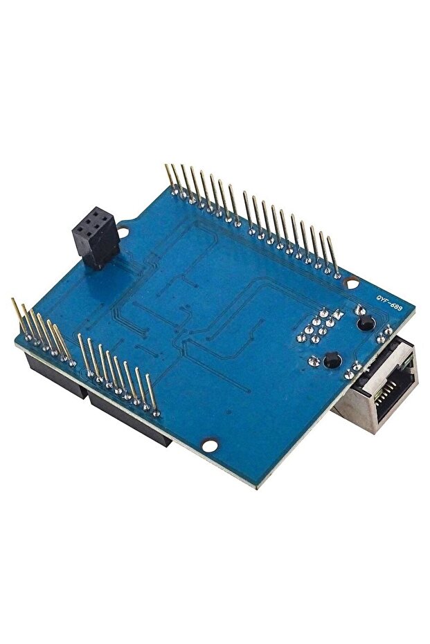 Arduino Ethernet Shield Wiznet W5500 3.3V SPI TCP/IP UDP Network Ağ Lan Haberleşme İnternet Iot - 8