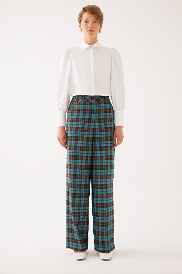 Ekoseli Pantolon - 3