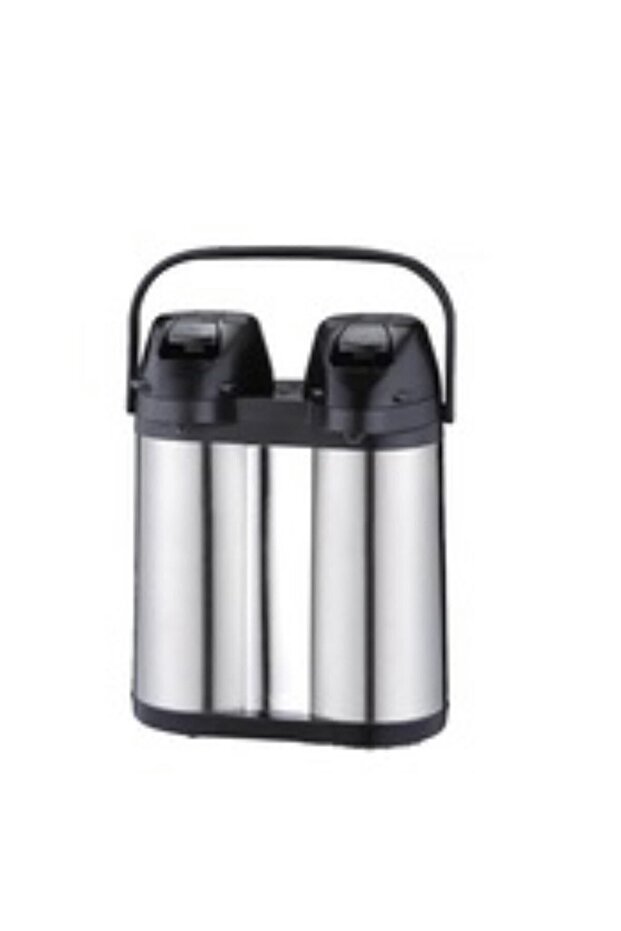 Çelik Çay Termosu Çiftli 1.9+1.9lt - 2