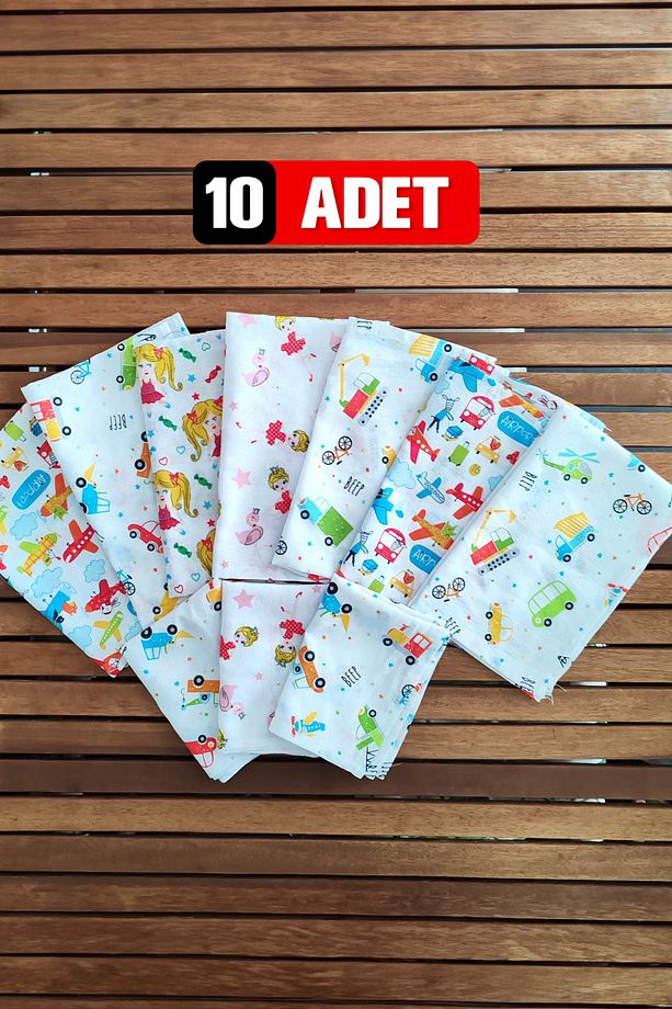 Leke Tutmayan, Yıkanabilir 30x50 cm 10 Adet Beslenme Örtüsü - 1