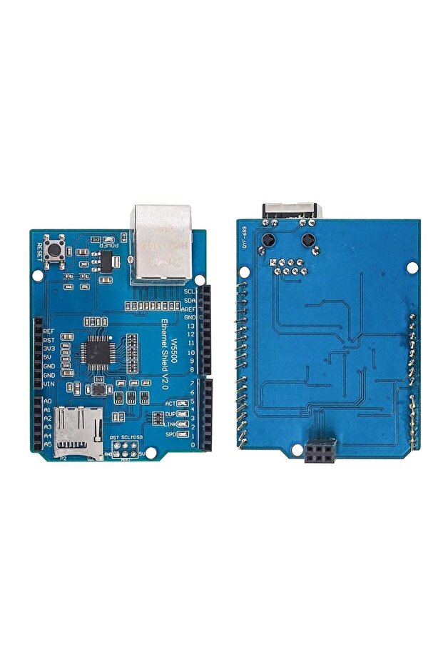 Arduino Ethernet Shield Wiznet W5500 3.3V SPI TCP/IP UDP Network Ağ Lan Haberleşme İnternet Iot - 4