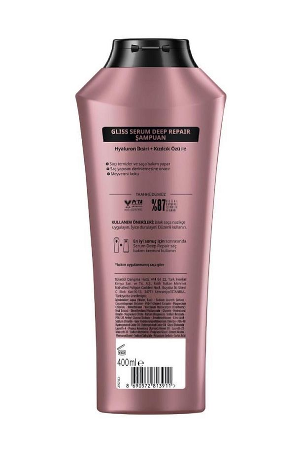 Serum Deep Repair Onarıcı Şampuan 400 ml x 5 Adet - 4