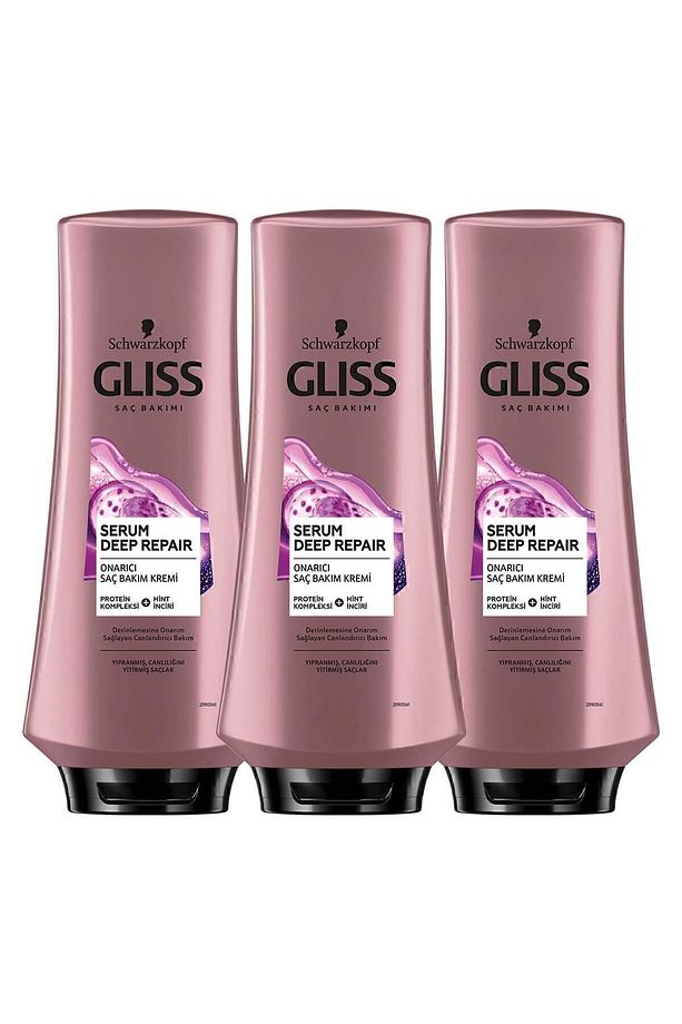 Serum Deep Repair Onarıcı Saç Kremi 360 ml X 3 Adet - 1