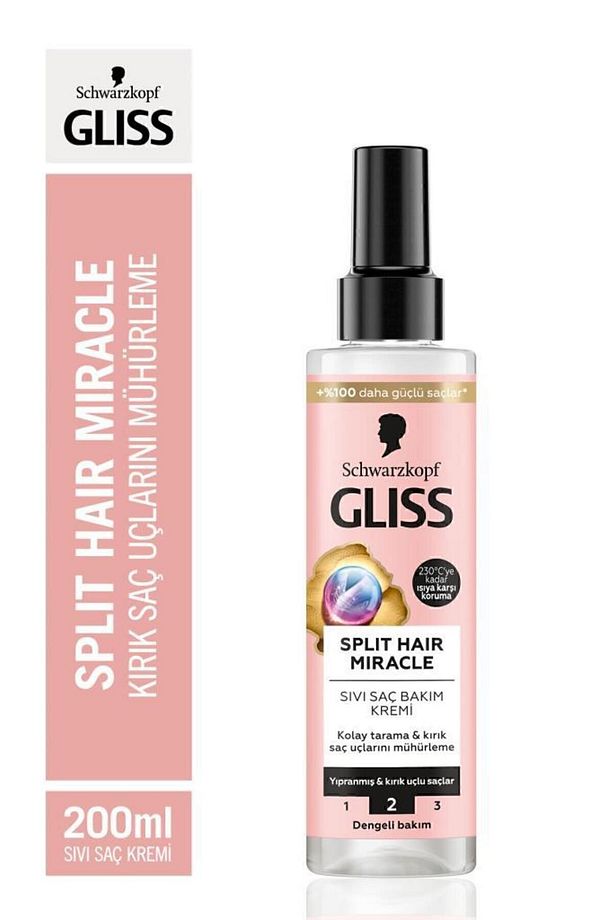 Split Hair Şampuan 400 Ml X 2 Adet + Split Hair Sıvı Saç Kremi 200 Ml - 5