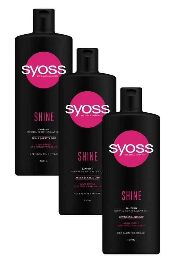 Shine Şampuan 500 ml - 3 Adet - Saç Temizliği ve Bakımı - 2