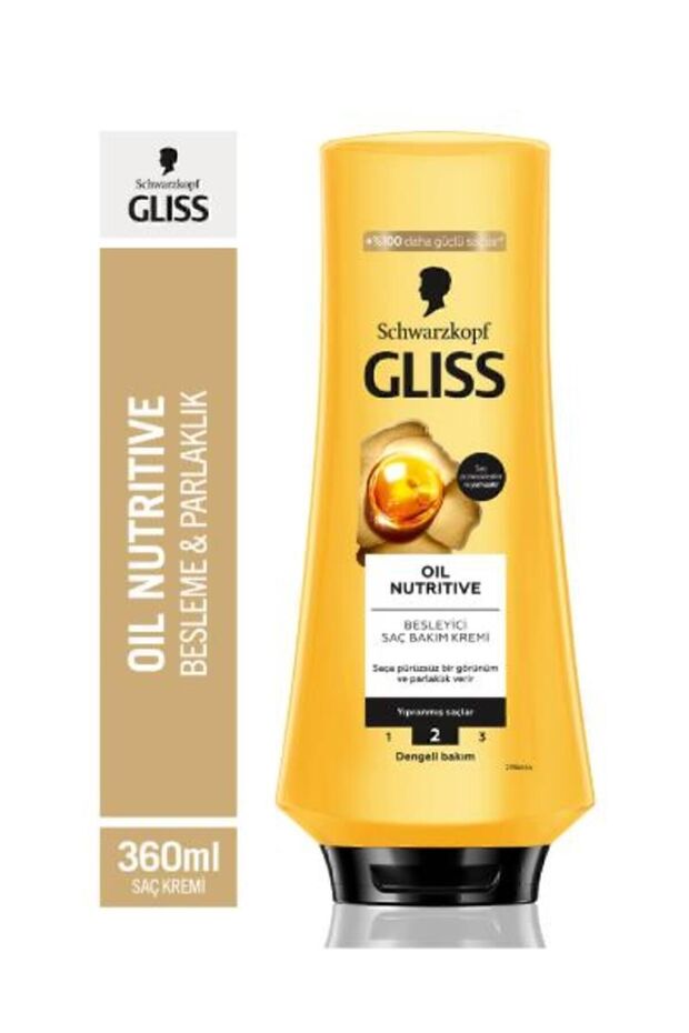 Oil Nutritive Şampuan 400ml x 3 + Saç Kremi 360ml x 3 - 5